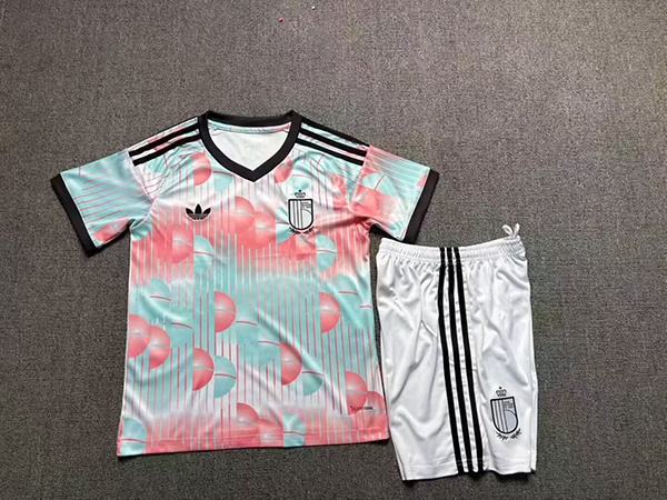 Kids-Belgium 2026 World Cup Away Soccer Jersey